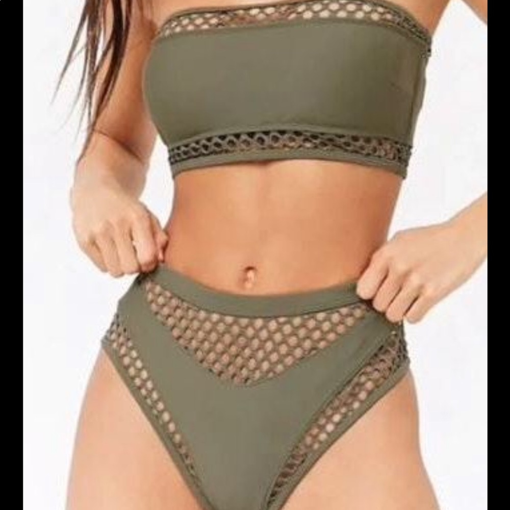 Olive Highwaisted Bikini